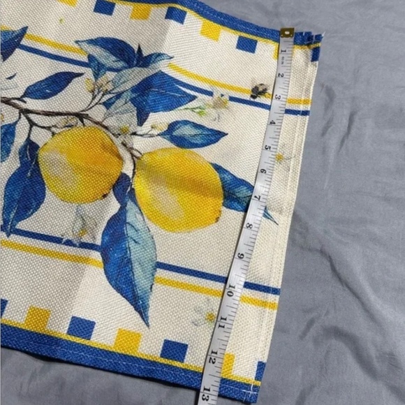 Lemons table runner - Picture 4 of 7